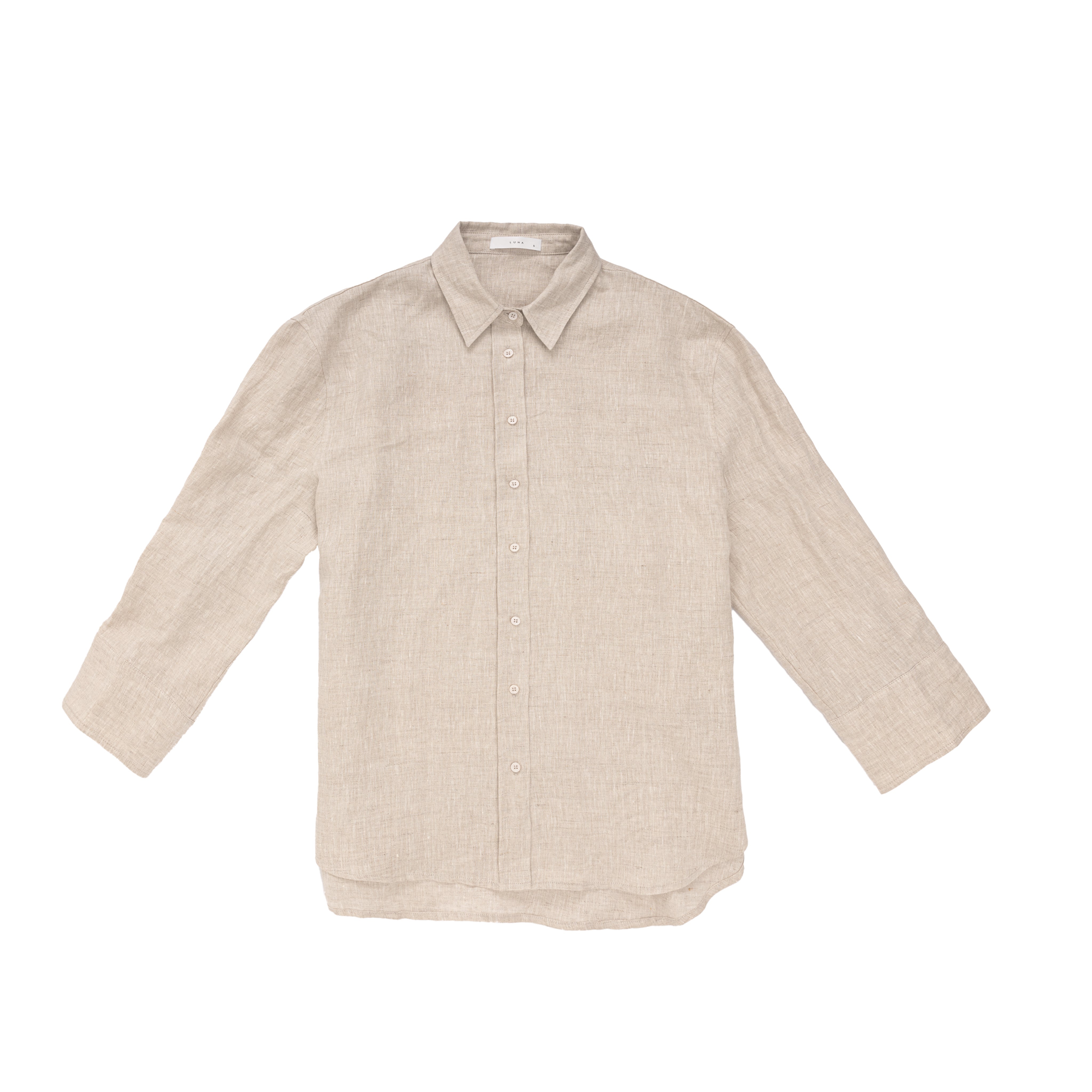 Linen Long Sleeve Button Down Shirt