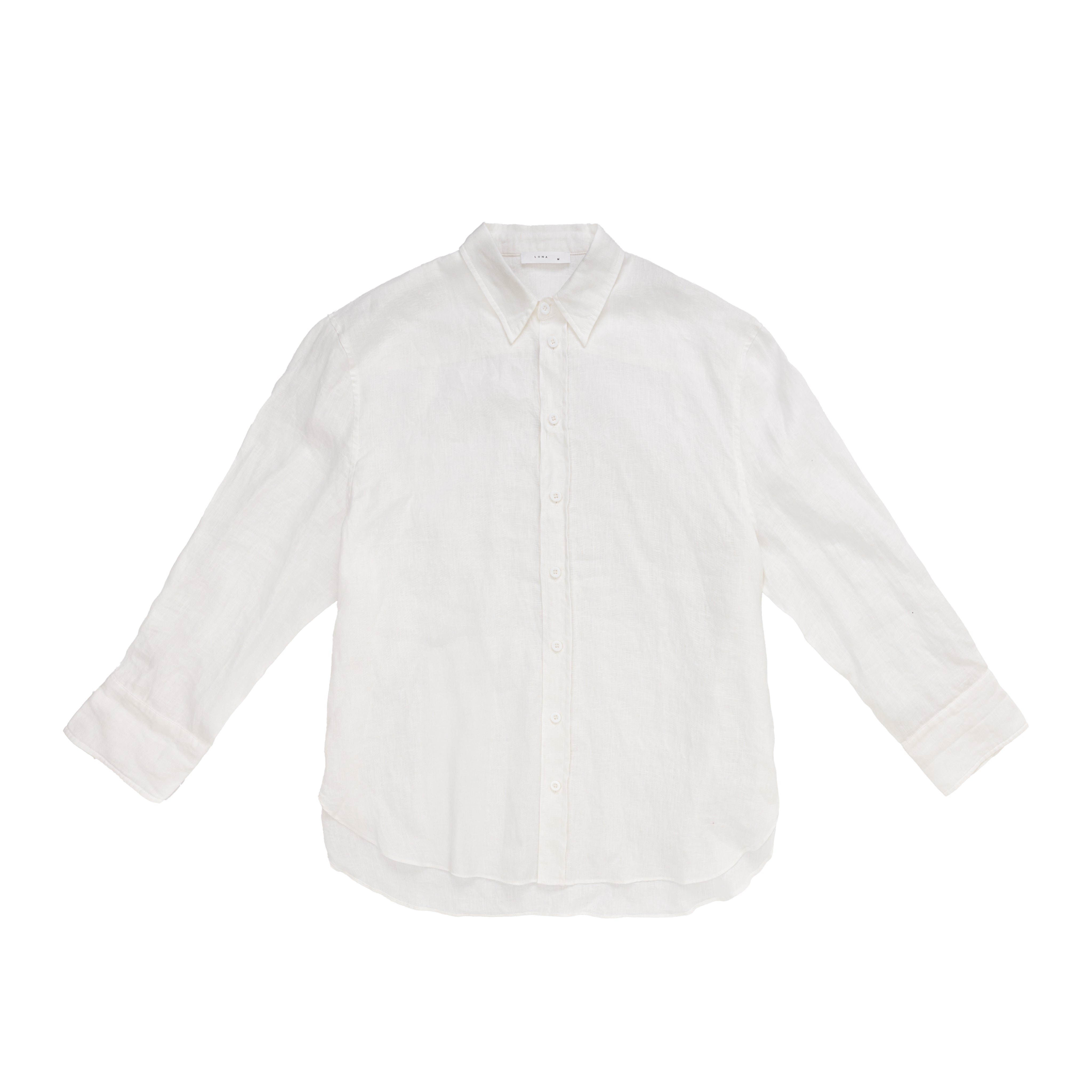 Linen Long Sleeve Button Down Shirt