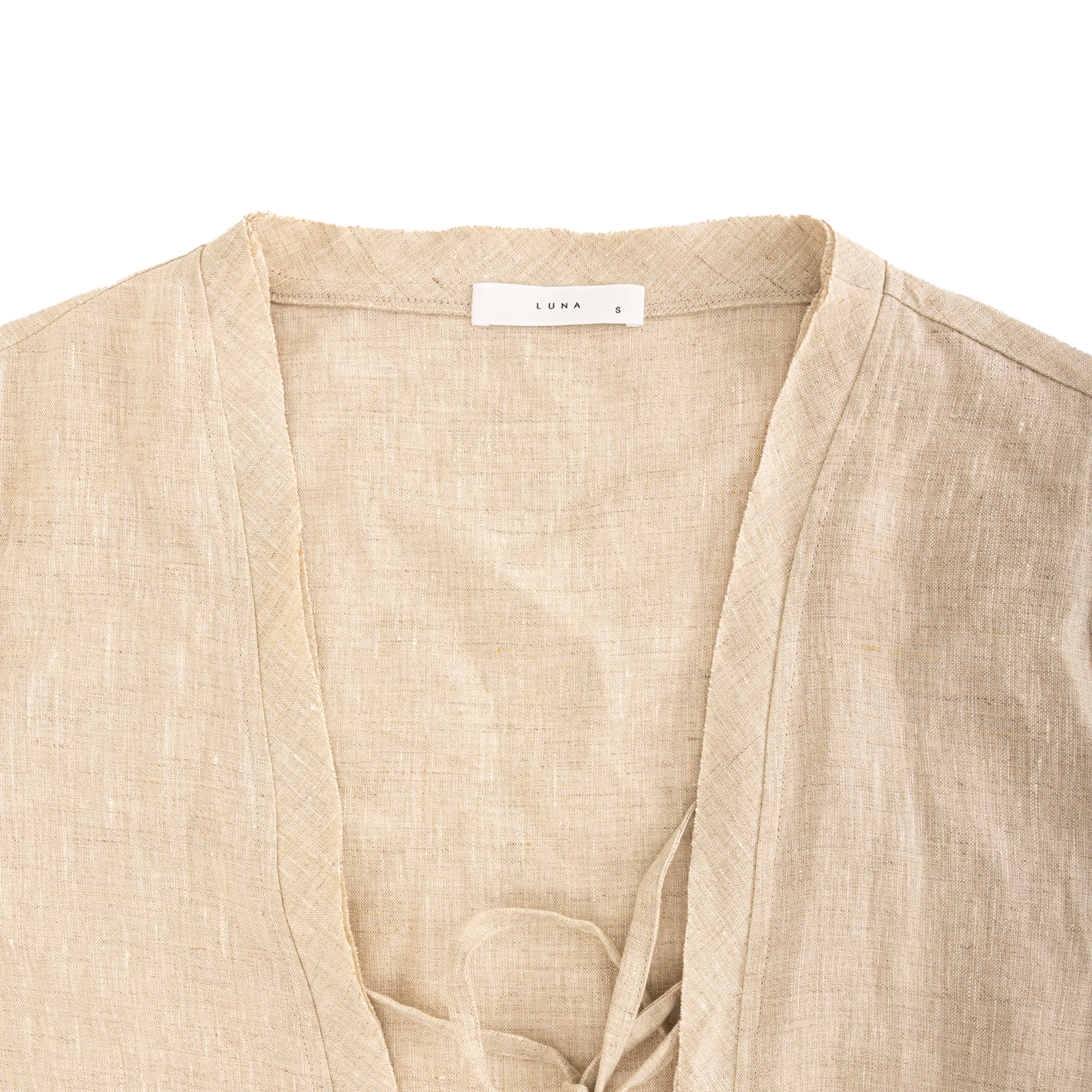 Linen Cardigan Long