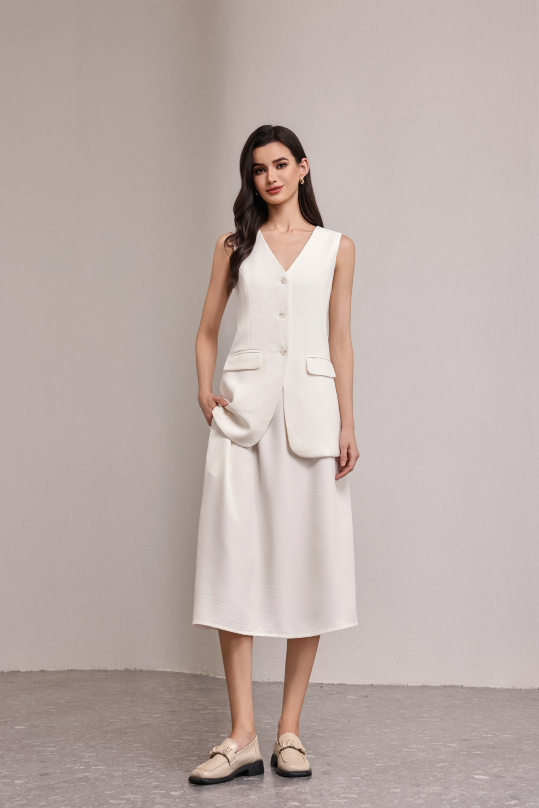 Wear to Work Extra Long Vest – Classic and Clean Fit