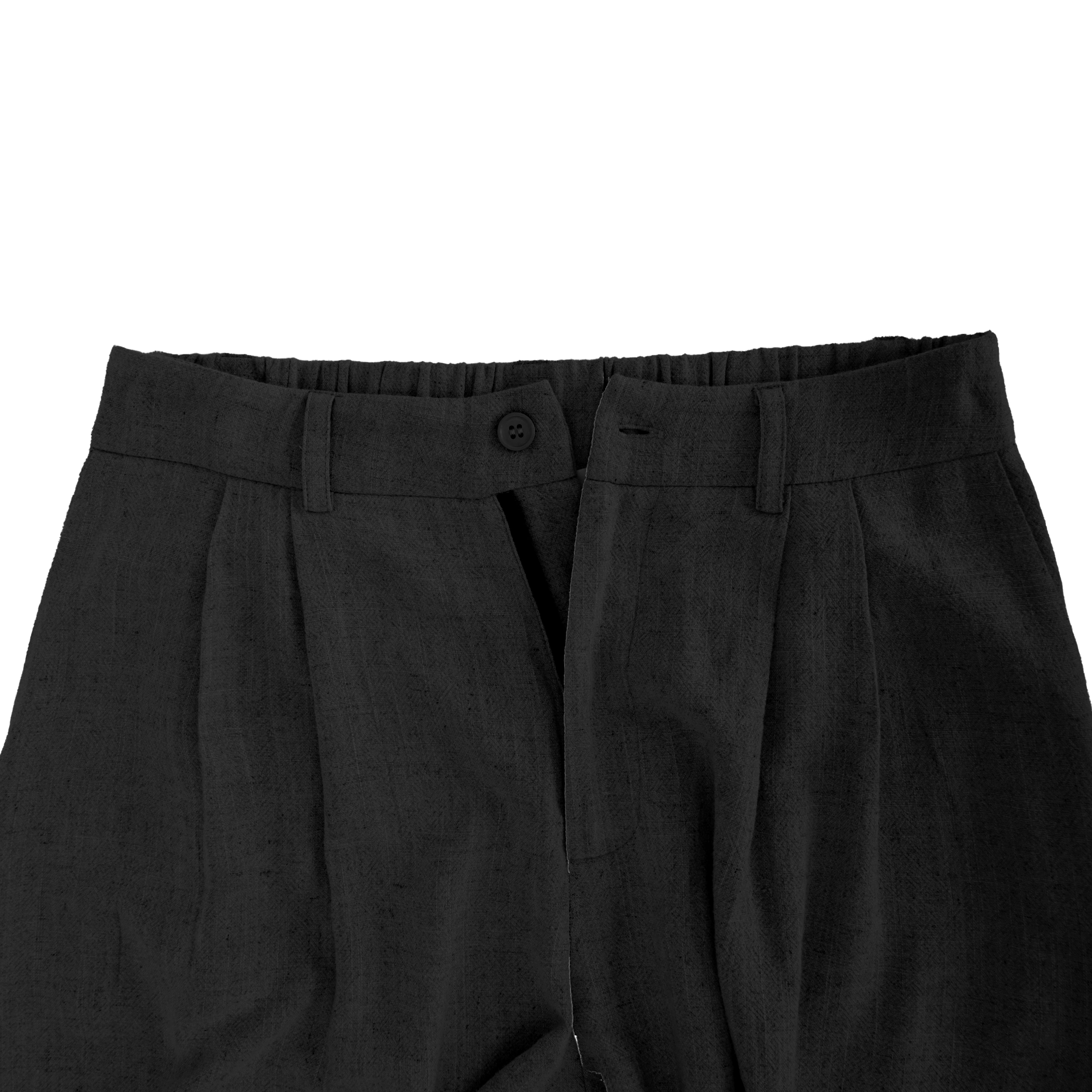 Linen Button Up Pants