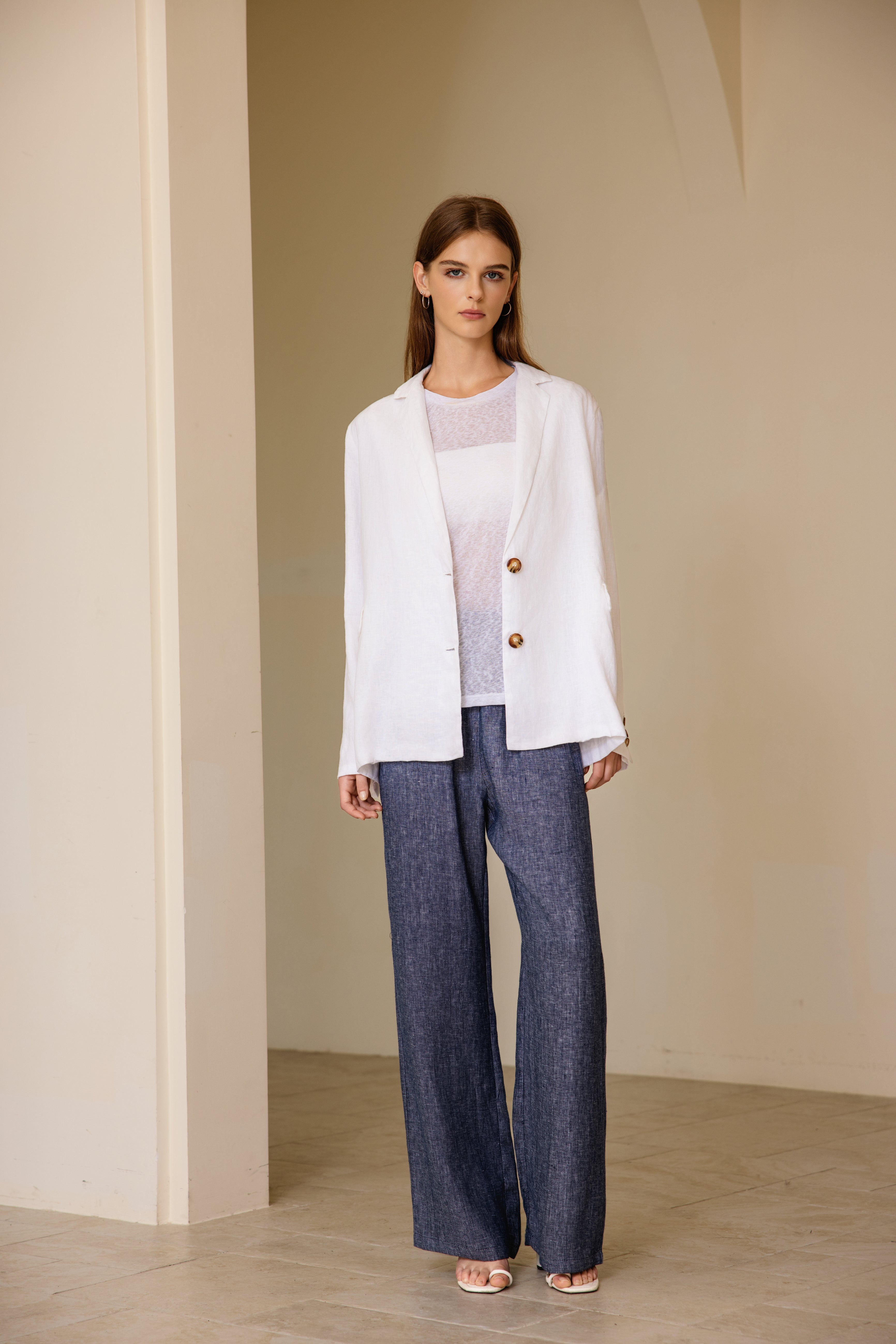 Linen Blazer