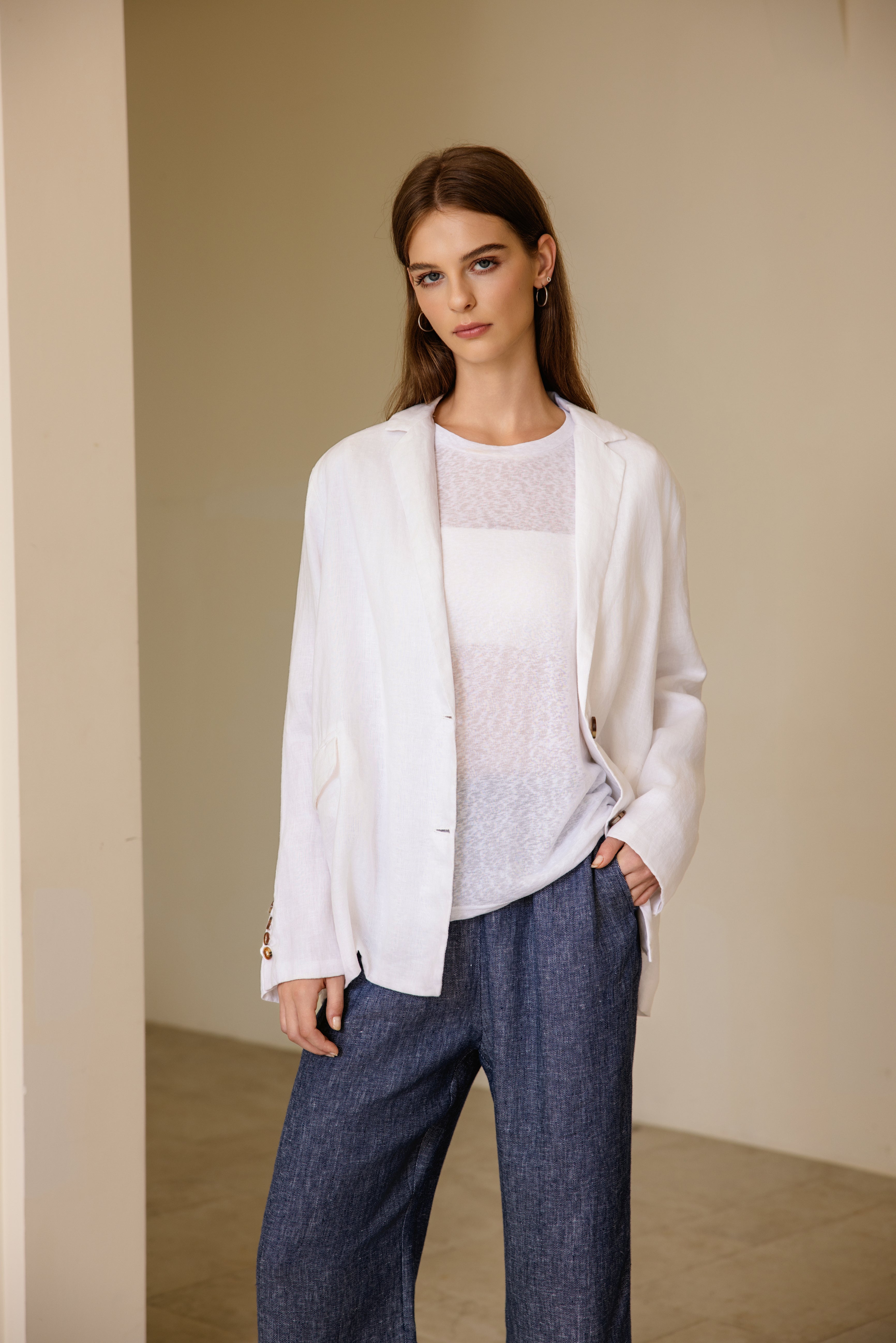 Linen Blazer