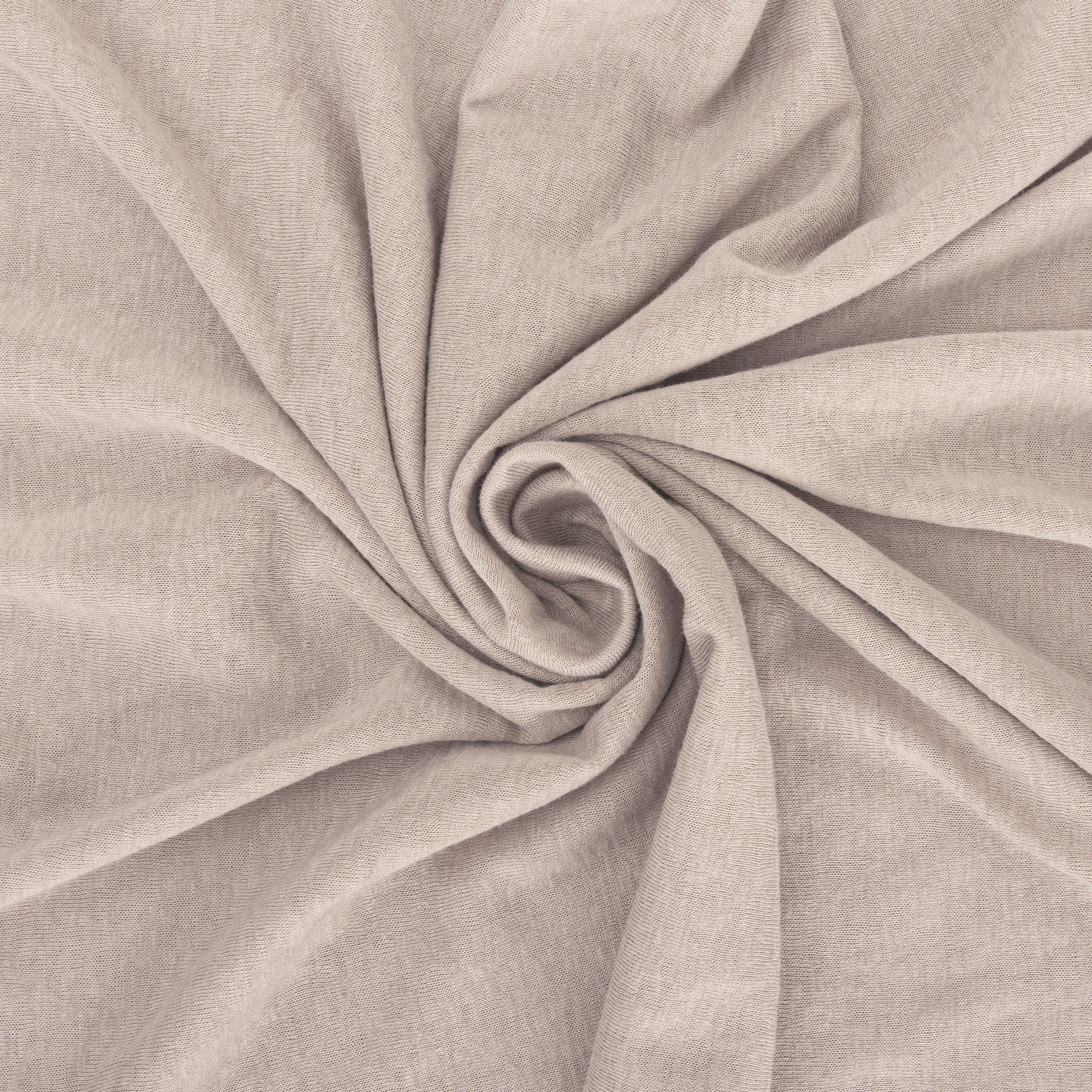 Sleeveless linen t-shirt round-neck