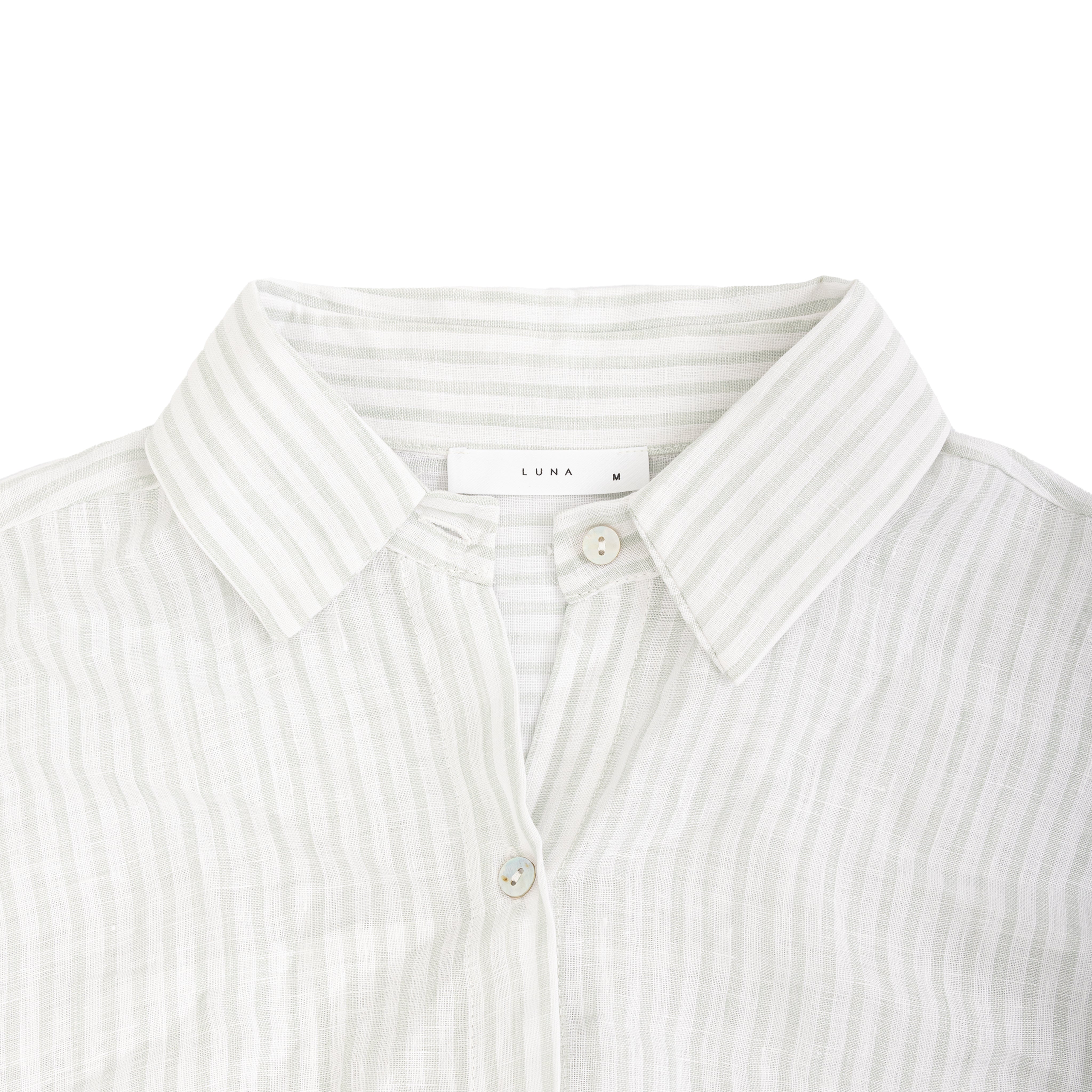 Linen Long Shirt Dress