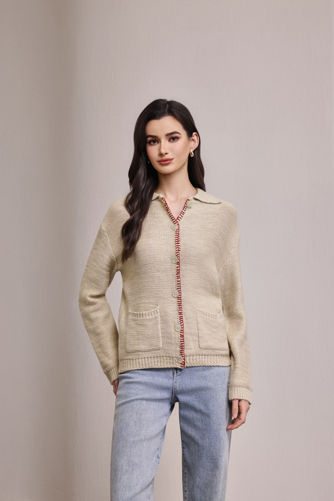 25223 Pocket Cardigan