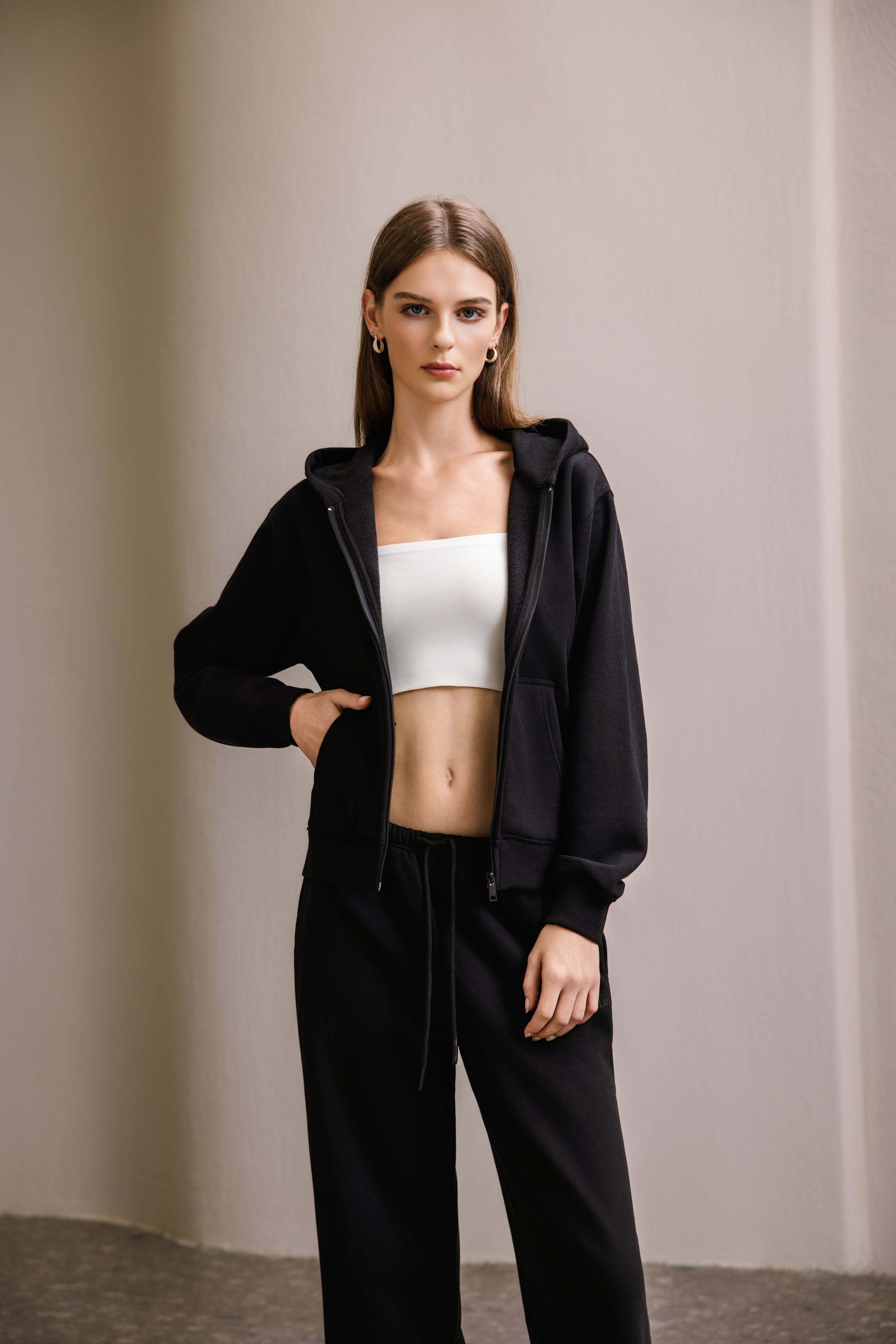 Essential Zip Hoodie