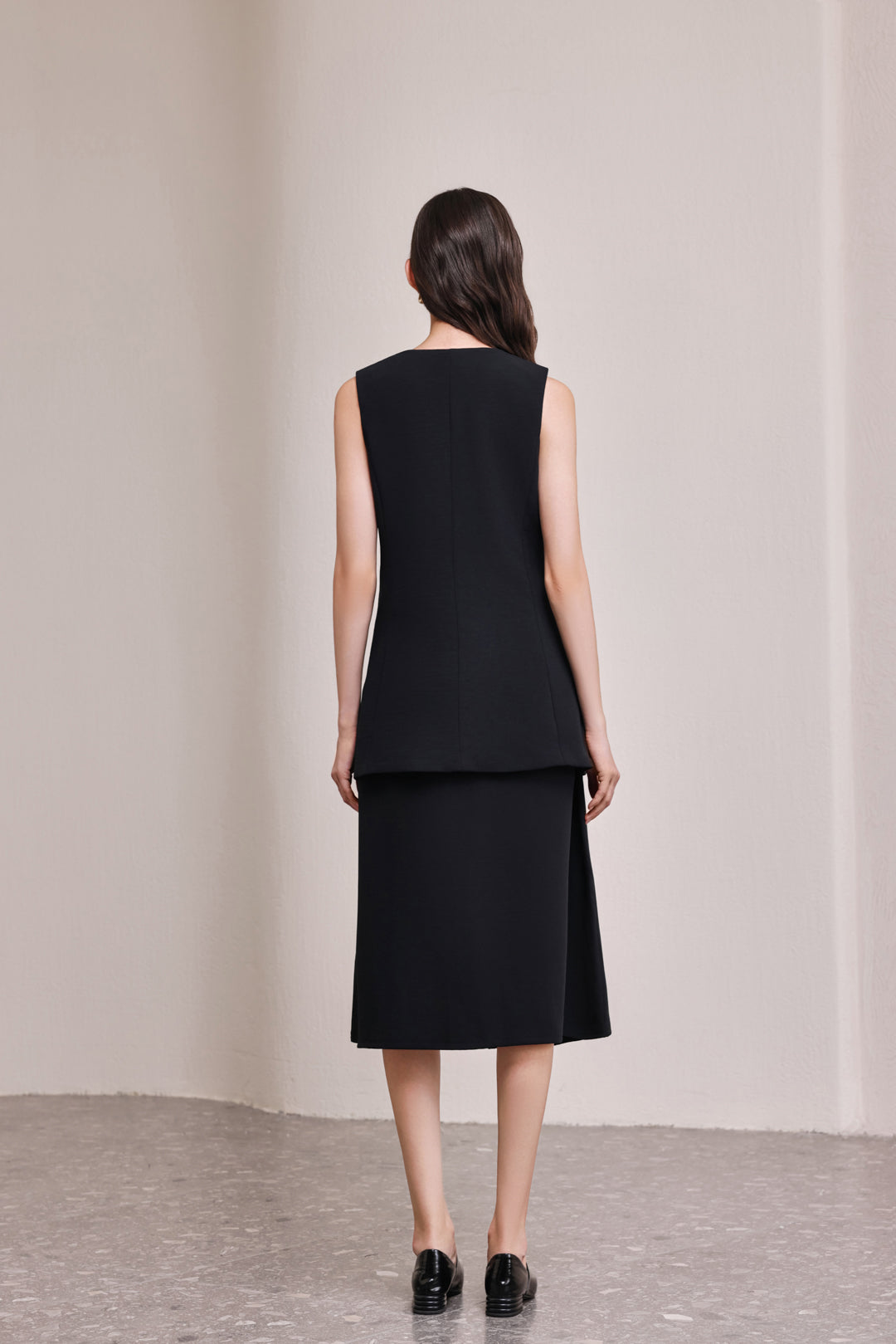 25114VL Office Lady Extra Long Vest