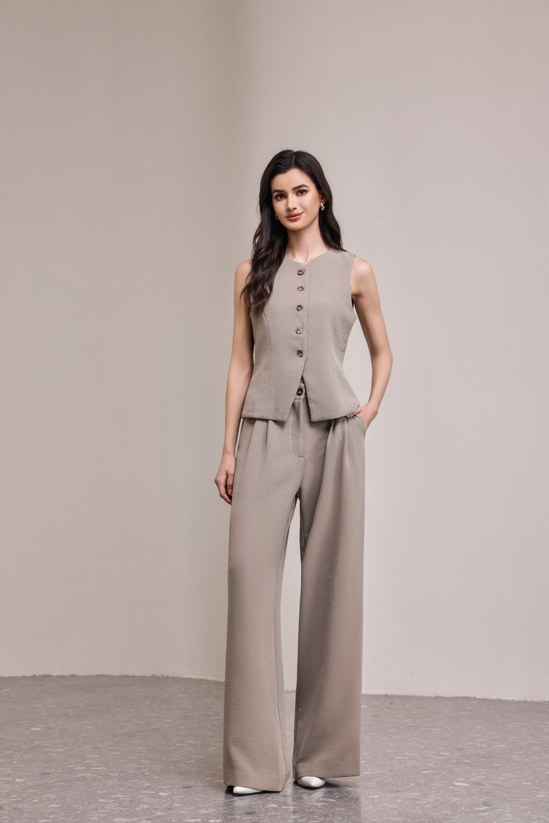 25114V Office Lady Vest
