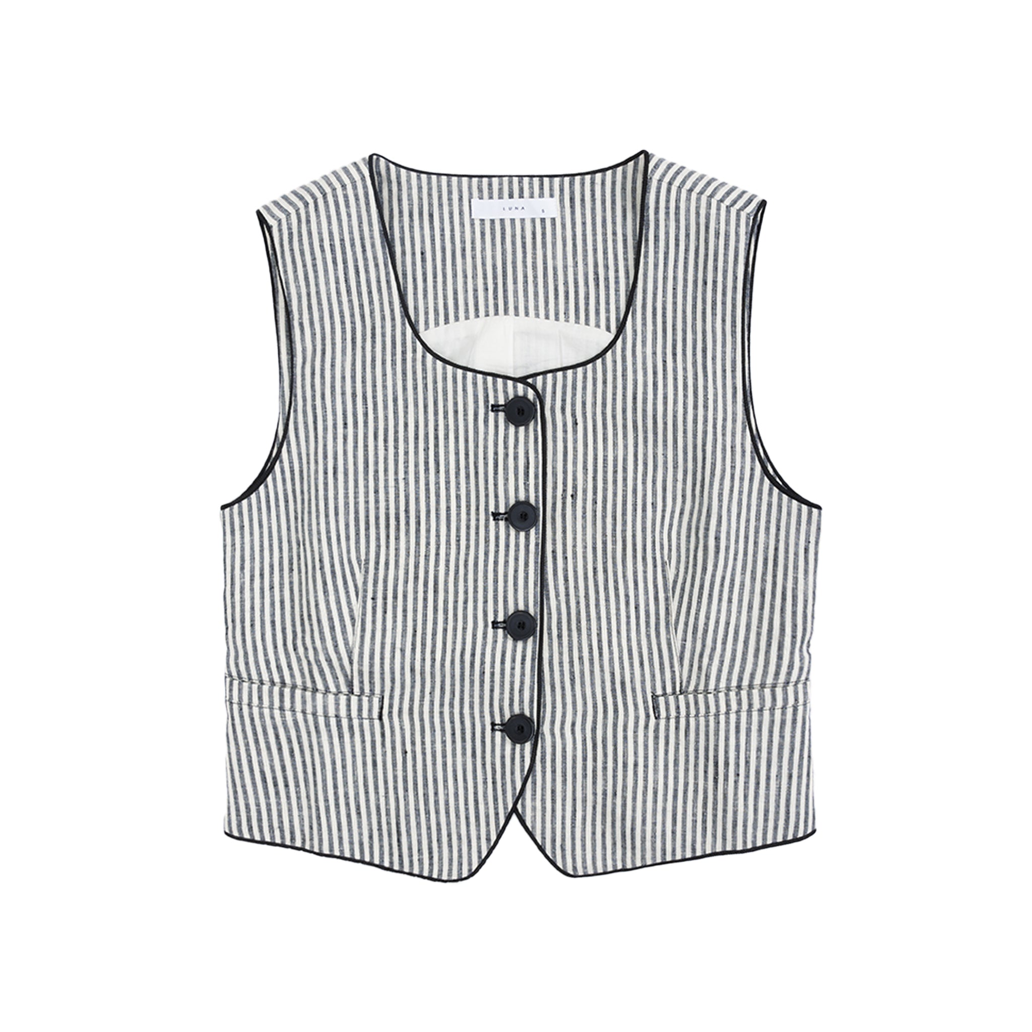 Linen Vest