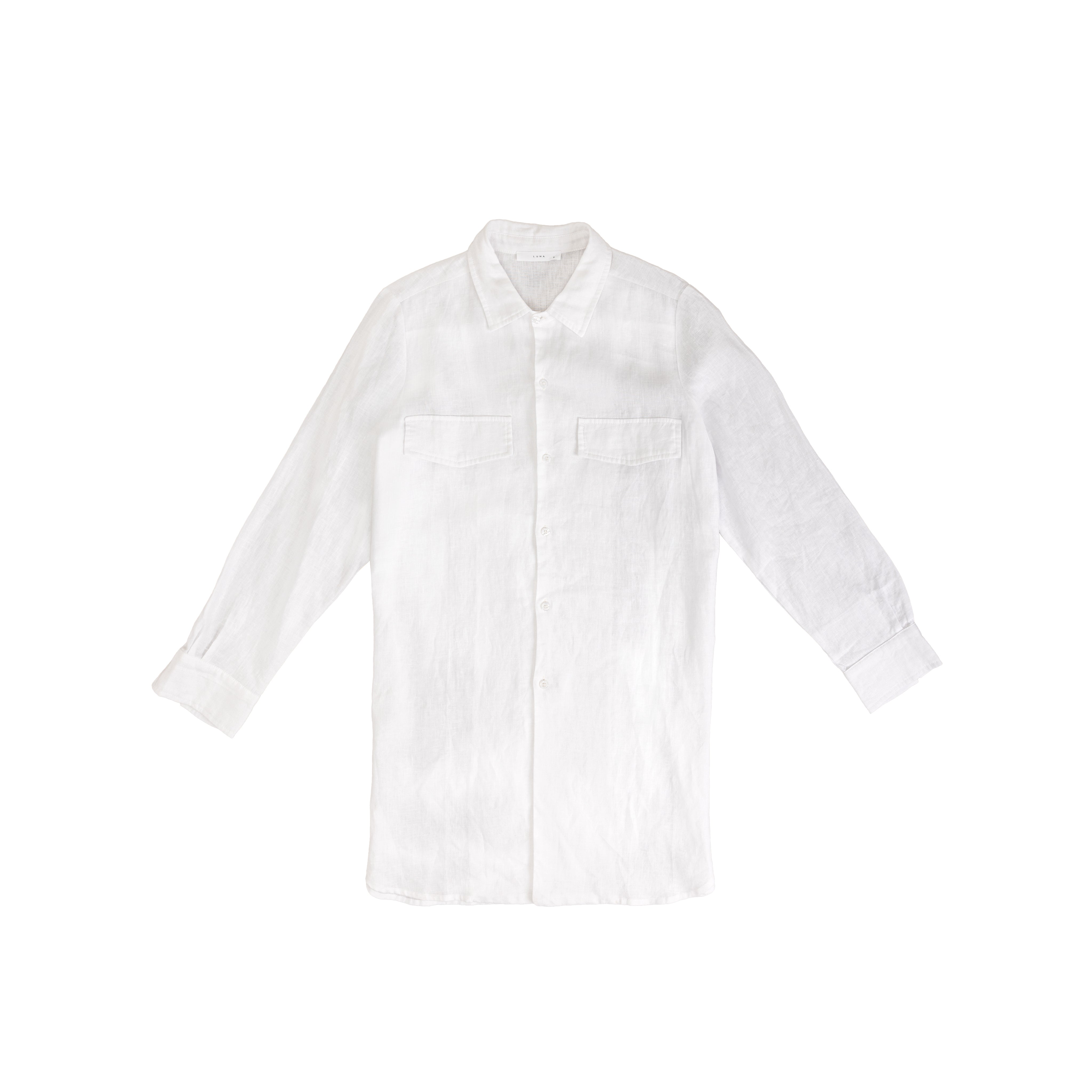 Linen Shirt Long