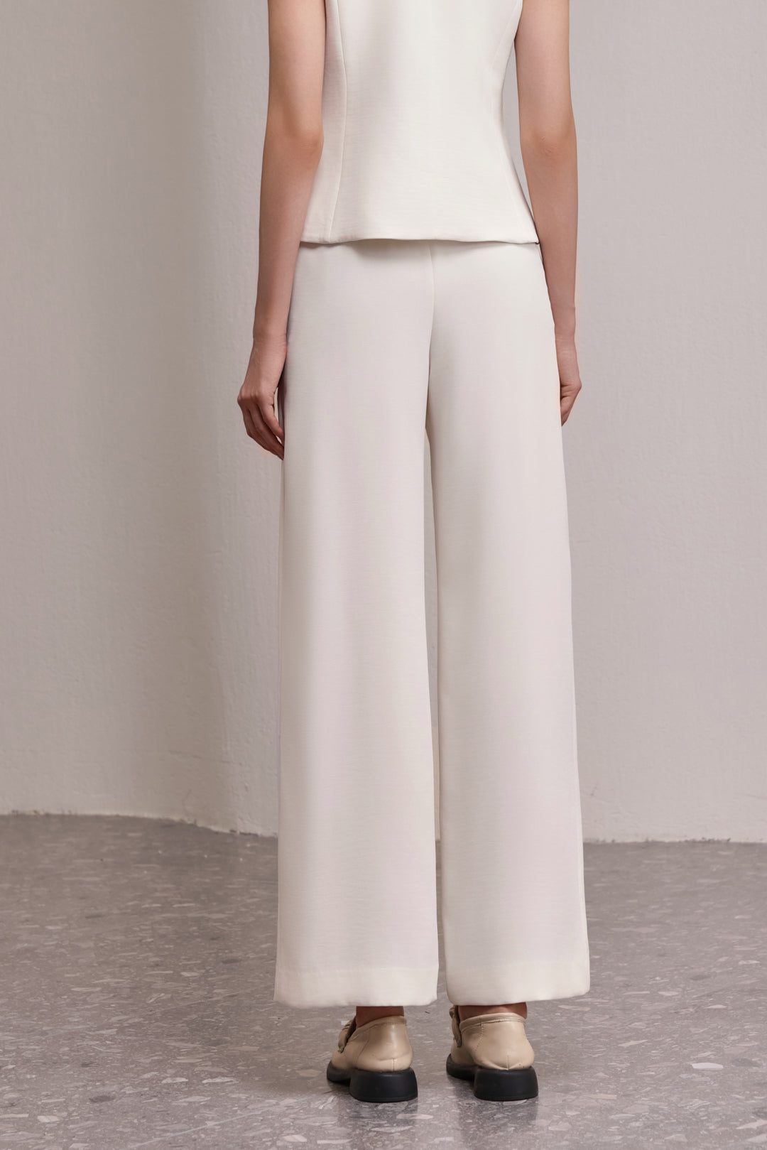 25203 Office Lady Pant With Elastic band