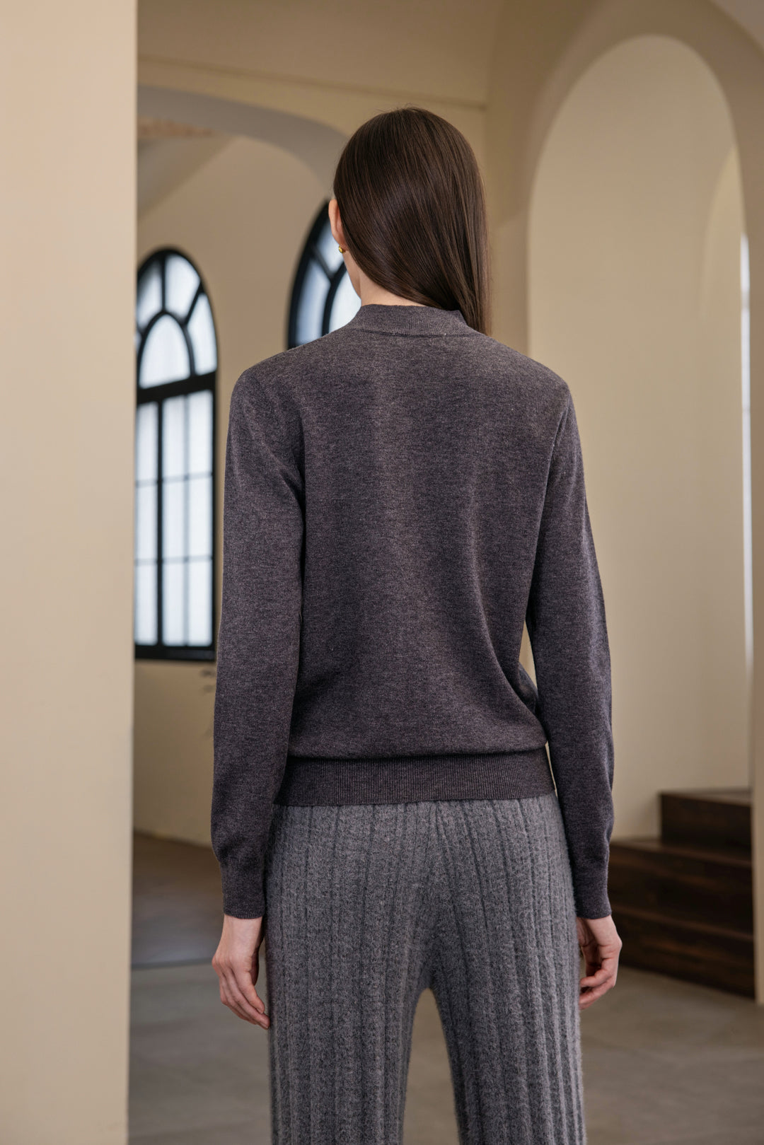 25217 Mockneck Sweater