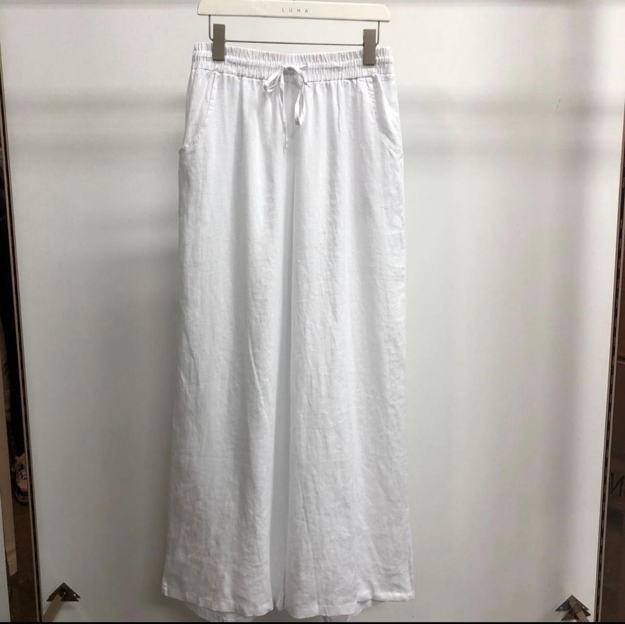 100 linen pant