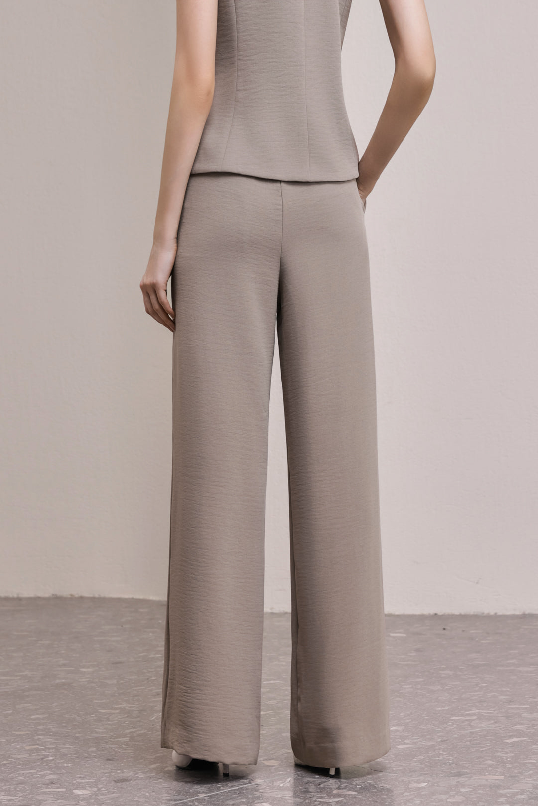 25117 Office Lady Pant With Button